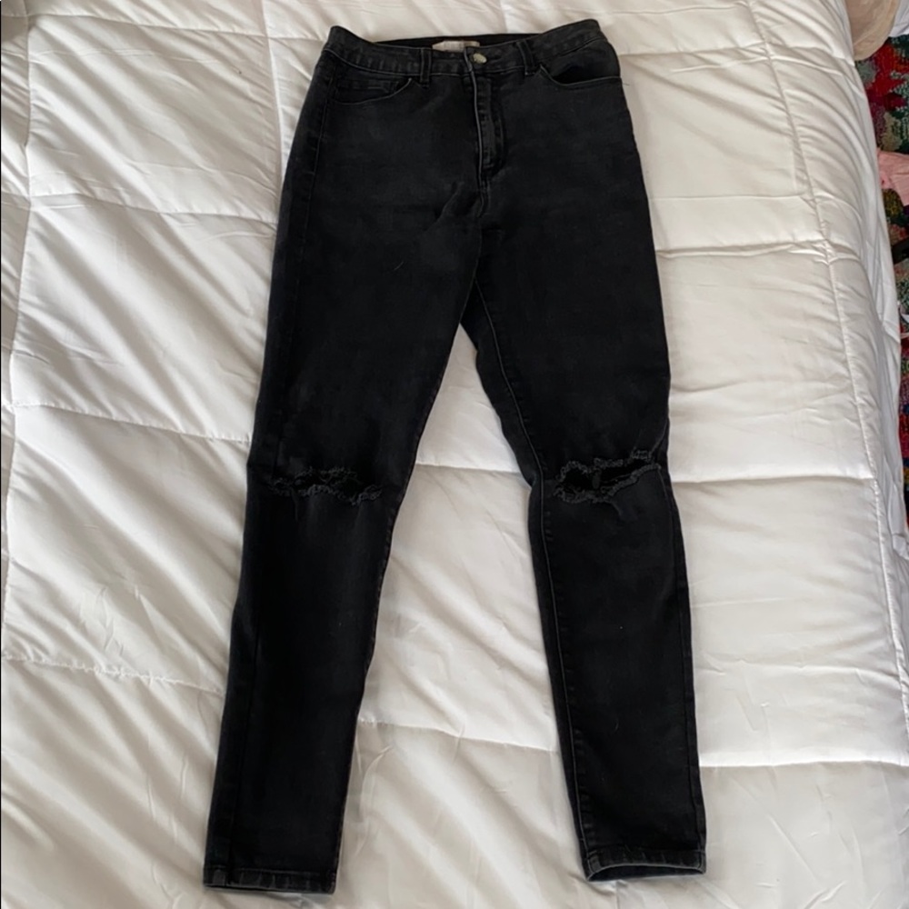 Forever 21 High-Waisted Skinny Jeans